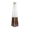 Flash Furniture Pyramid Outdoor Patio Heater-Bronze -7.5 Feet Tall NAN-FSDC-02-BR-GG - alternate 2